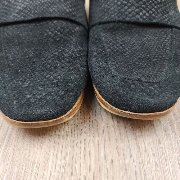 Free People At Ease Suede Snake Pattern Loafers size 6.5 - Picture 5 of 11